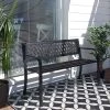 Relaxwonen - Premium Tuinbank Staal - 119 X 50 X 75 Cm -Tuin Gerelateerd 1200x1200 26