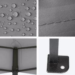 LifeGoods Partytent - 3x4.5 M - Zijwanden - Easy Up - Opvouwbaar - Waterdicht - Draagtas Met Wieltjes - Donkergrijs 18 LifeGoods Partytent - 3x4.5 M - Zijwanden - Easy Up - Opvouwbaar - Waterdicht - Draagtas Met Wieltjes - Donkergrijs -Tuin Gerelateerd 1200x1200 337