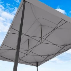 LifeGoods Partytent - 3x4.5 M - Zijwanden - Easy Up - Opvouwbaar - Waterdicht - Draagtas Met Wieltjes - Donkergrijs 19 LifeGoods Partytent - 3x4.5 M - Zijwanden - Easy Up - Opvouwbaar - Waterdicht - Draagtas Met Wieltjes - Donkergrijs -Tuin Gerelateerd 1200x1200 338