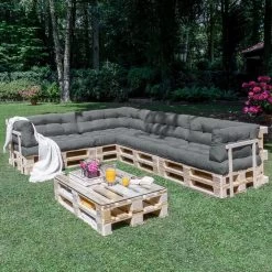 Beautissu Style – Palletkussen Set – 1x Zitkussen 120x80 Cm & 1x Rugkussen 120x40 Cm – Graphiet Grijs 18 Beautissu Style – Palletkussen Set – 1x Zitkussen 120x80 Cm & 1x Rugkussen 120x40 Cm – Graphiet Grijs -Tuin Gerelateerd 1200x1200 369