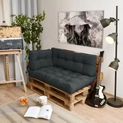 Beautissu Style – Palletkussen Set – 1x Zitkussen 120x80 Cm & 1x Rugkussen 120x40 Cm – Graphiet Grijs 19 Beautissu Style – Palletkussen Set – 1x Zitkussen 120x80 Cm & 1x Rugkussen 120x40 Cm – Graphiet Grijs -Tuin Gerelateerd 1200x1200 370