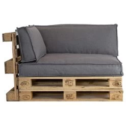 2L Home & Garden Palletkussen Metro Lounge Grijs - 120 X 80cm -Tuin Gerelateerd 1200x1200 375