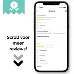 Dubbele Hangmat Rood - 1 Of 2 Persoons - Lig Oppervlak 190x150cm - Lengte 260cm -Tuin Gerelateerd 1200x1200 434