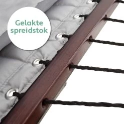 Vita5 Hangmat Met Standaard En Spreidstok – 2 Persoons – Incl. Bekerhouder - Afneembaar Kussen – Uv-bestendig – Lichtgrijs -Tuin Gerelateerd 1200x1200 451