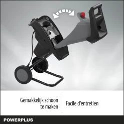 Powerplus POWEG5011 Elektrische Hakselaar Versnipperaar - 2400W - Max. Ø40mm - Incl. Duwstok, Wielen En 50L Opvangzak - Heggen, Bomen En Haag - Tuinonderhoud -Tuin Gerelateerd 1200x1200 552