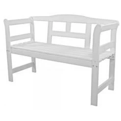 SenS-Line Friesen Tuinbank - Hout - Wit -Tuin Gerelateerd 1200x1200 56