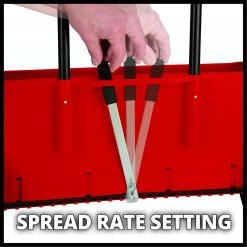 Einhell Strooiwagen GC-SR 12 (12 L - 45 Cm Strooibreedte - Dubbele Duwstang - Kliksluiting Aan Beide Zijden - Verstelhendel - Corrosiebestendige Rol - Behuizing Van Breukvast Kunststof) -Tuin Gerelateerd 1200x1200 637