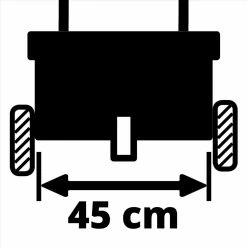 Einhell Strooiwagen GC-SR 12 (12 L - 45 Cm Strooibreedte - Dubbele Duwstang - Kliksluiting Aan Beide Zijden - Verstelhendel - Corrosiebestendige Rol - Behuizing Van Breukvast Kunststof) -Tuin Gerelateerd 1200x1200 640