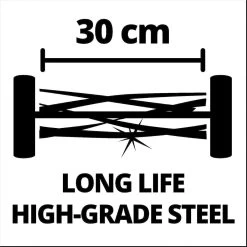 Einhell Kooimesmaaier - GC-HM 300 - Handmaaier - 30cm - 16L -Tuin Gerelateerd 1200x1200 652