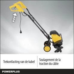 Powerplus POWXG72010 Tuinfrees - 1500W - Werkbreedte 450mm - Werkdiepte Max. 220mm - Incl. 6 Messen En Wielen -Tuin Gerelateerd 1200x1200 684