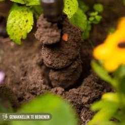 Merkloos Grondboor Voor Planten - 25 CM - Palenboor - Moestuin - Bollenplanter - Zwart -Tuin Gerelateerd 1200x1200 714