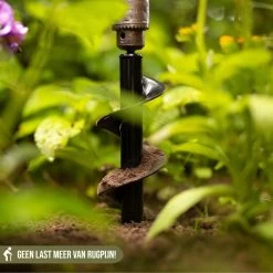 Merkloos Grondboor Voor Planten - 25 CM - Palenboor - Moestuin - Bollenplanter - Zwart -Tuin Gerelateerd 1200x1200 716