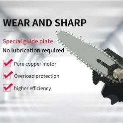 Mini Kettingzaag | Kettingzaag | Snoeischaar | Snoeizaag | Hand Kettingzaag | Tuingereedschap -Tuin Gerelateerd 1200x1200 721