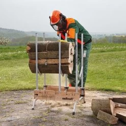 Wolfcraft - Professionele Zaagbok - Voor Kettingzaag - Hout - Opbouwbare, Stabiele Zaagbok Voor Brandhout - 5121000 - 10 JAAR GARANTIE -Tuin Gerelateerd 1200x1200 744