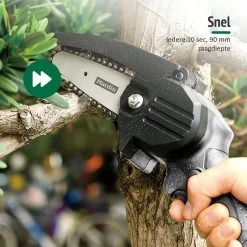 Mardin Mini Kettingzaag - Snoeizaag - Kettingzaag - Kettingzaag Electrisch Met 2 Accu - Inclusief Koffer - 1 Extra Accu - Grijs -Tuin Gerelateerd 1200x1200 753