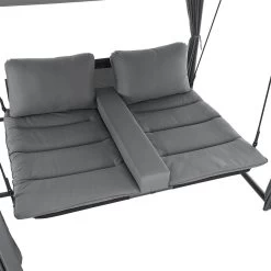 Schommelbank / Ligbank Kassandra - Donkergrijs -Tuin Gerelateerd 1200x1200 79