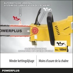 Powerplus POWXG1032 Elektrische Kettingzaag - 900W - Zwaardlengte 300mm - Automatische Kettingsmering - Incl. 1x Ketting En 1x Zwaard -Tuin Gerelateerd 1200x1200 830