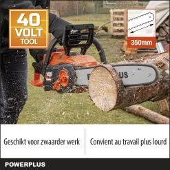 Powerplus Dual Power POWDPGSET33 Accu Kettingzaag - 40V - 30 Cm Zwaardlengte -2x20V Accu -1 X Lader -Tuin Gerelateerd 1200x1200 857