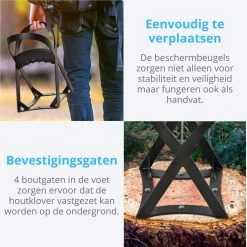 Zenzee - Houtklover - Houtsplijter - Houtkliever - Staal -Tuin Gerelateerd 1200x1200 880