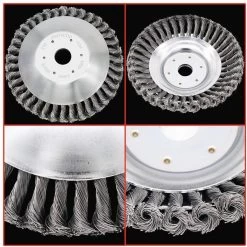 Onkruidborstel Voor Bosmaaier | 150mm /15 Cm Staalborstel Nieuw | Universele Onkruidborstel 150 Mm - Onkruidverwijderaar - Voegenborstel - Grastrimmer -Tuin Gerelateerd 1200x1200 890