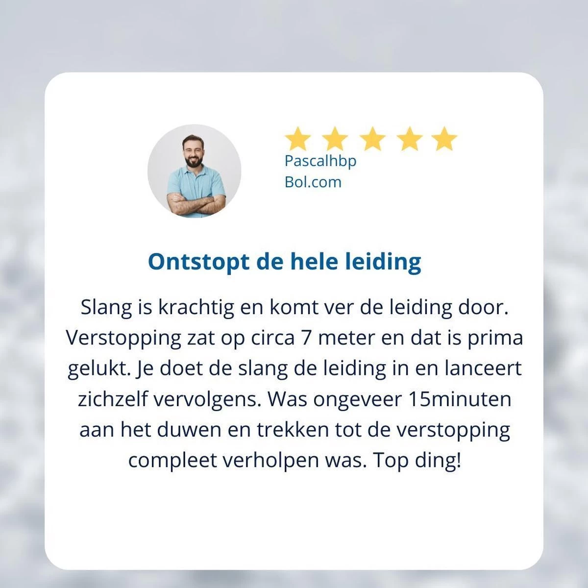 Techweise - Rioolslang Voor Kärcher K2 T/m K7 - 15M - Met Voorwaartse Hogedruksproeiers 5 Techweise - Rioolslang Voor Kärcher K2 T/m K7 - 15M - Met Voorwaartse Hogedruksproeiers - Afbeelding 3