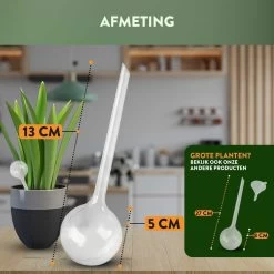 STFF & Co® Waterdruppelaar Voor Planten – Irrigatiesysteem Automatisch Watergeefsysteem – Waterbollen Voor Planten – Bewateringssysteem – 8 Stuks - 5cm 11 STFF & Co® Waterdruppelaar Voor Planten – Irrigatiesysteem Automatisch Watergeefsysteem – Waterbollen Voor Planten – Bewateringssysteem – 8 Stuks - 5cm -Tuin Gerelateerd 1200x1200 993