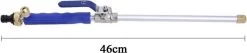 Merkloos Hogedruk-waterjet-Waterspuit-tuinslang | Spuitpistool Aansluiting Op Tuinslang | Hogedruk Waterpistool, Bevestiging Voor Tuinsproeier- Auto Wassen- Terras/tuin Reiniger -Tuin Gerelateerd 1200x257