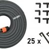 Meisterhome ® - 30 Meter - Druppelslang - Druppelsystemen - Zweetslang - Bewatering - Bewateringssysteem - Druppelsysteem - Irrigatie Set - 70% Waterbesparing - Druppelaars - Tuin, Gras, Planten - Met 38 Hulpstukken Voor Vast Zetten En Verlengen -Tuin Gerelateerd 1200x652 1