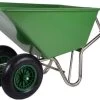 Kruiwagen Met Dubbel Luchtwiel Stal Eco Groen 160 Liter -Tuin Gerelateerd 1200x674