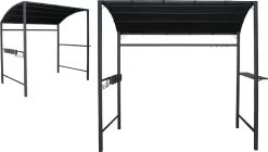 Merkloos Barbecue Overkapping Afm. 233 X 145 Cm Zwart 10 Merkloos Barbecue Overkapping Afm. 233 X 145 Cm Zwart -Tuin Gerelateerd 1200x679