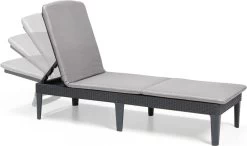 Allibert Jaipur Ligbed - 58x187,5x29 Cm - Grafiet -Tuin Gerelateerd 1200x707