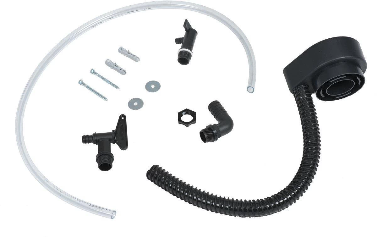 Garden Muurtank Regenton Zwart 320l - ThuisTuinieren.nl 4 Garden Muurtank Regenton Zwart 320l - ThuisTuinieren.nl - Afbeelding 2