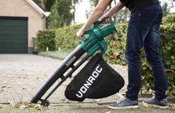 VONROC 3-in-1 Bladblazer – 3300W – Blazen, Zuigen & Versnipperen – 270km/h – Incl. 40L Opvangzak -Tuin Gerelateerd 1200x777