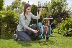 GARDENA - AquaRoll M CleverRoll Easy Slangenwagen - Maximaal 60 Meter - Inklapbare Zwengel -Tuin Gerelateerd 1200x799 118