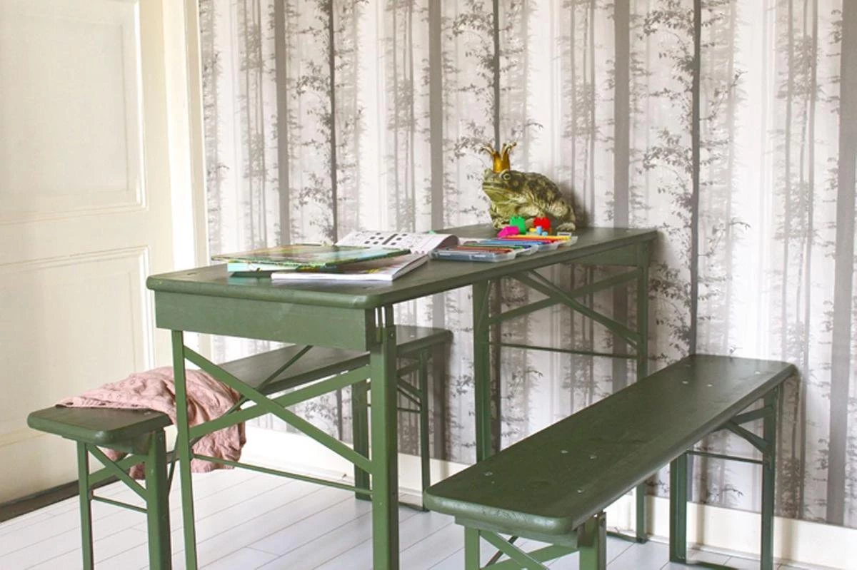 MaximaVida Inklapbare Biertafel Berlijn 120 X 50 Cm Olijfgroen - FSC Hout 9 MaximaVida Inklapbare Biertafel Berlijn 120 X 50 Cm Olijfgroen - FSC Hout - Afbeelding 7