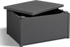 Allibert Arica Tuintafel - 79x59,5x42 Cm - Grafiet -Tuin Gerelateerd 1200x807 1