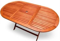 Merkloos Tuintafel Acaciahout - 160x85x75cm - FSC-gecertificeerd -Tuin Gerelateerd 1200x828 2