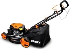 FUXTEC Grasmaaier Benzine - 46cm - Zelfrijdend / Zelftrekkend / Achterwielaandrijving - Mulchfunctie - Opvangbak 50L - FX-RM4646 -Tuin Gerelateerd 1200x828 5