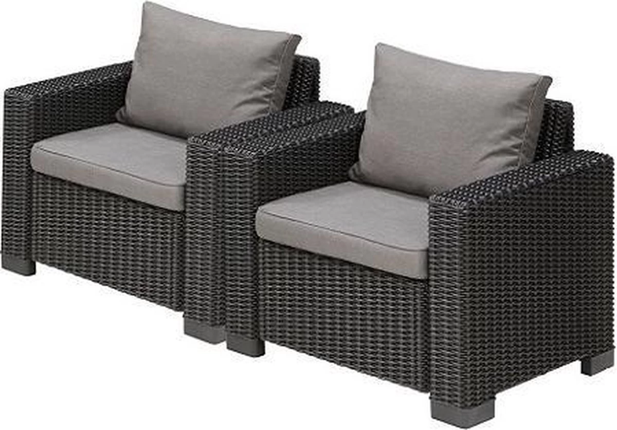 Allibert Tuinstoel California (231561) - Set Van 2 Stoelen 3 Allibert Tuinstoel California (231561) - Set Van 2 Stoelen