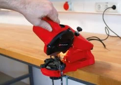 Einhell Kettingslijper GC-CS 85 E (85 W - 5500 /min - Slijphoekverstelling W. Schaal - Kettingspanner - Dieptebegrenzer Incl. Slijpschijf) -Tuin Gerelateerd 1200x839 2