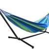 Hangmat Met Standaard En Opbergtas – 2 Persoons – Max. Draaggewicht 200Kg – Hangmatset – Hangmatten – Hang Mat Voor Binnen En Buiten – Hangmatstandaard – Hammock – Blauw / Groen -Tuin Gerelateerd 1200x874