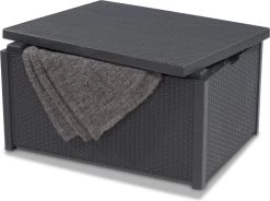 Allibert Arica Tuintafel - 79x59,5x42 Cm - Grafiet -Tuin Gerelateerd 1200x892