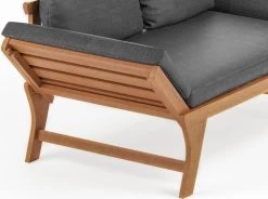 Loungebank Tuin FSC Antraciet – Makkelijk Verstelbaar Lounge Bank Balkon – Tuinbank Lounge Hardhout FSC – Perfecthomeshop -Tuin Gerelateerd 1200x896