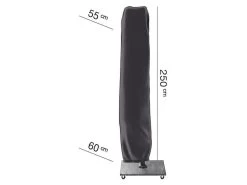 AeroCover Parasolhoes - Zweef Parasols - Grijs - 250x55 Cm (HxB) -Tuin Gerelateerd 1200x900 1