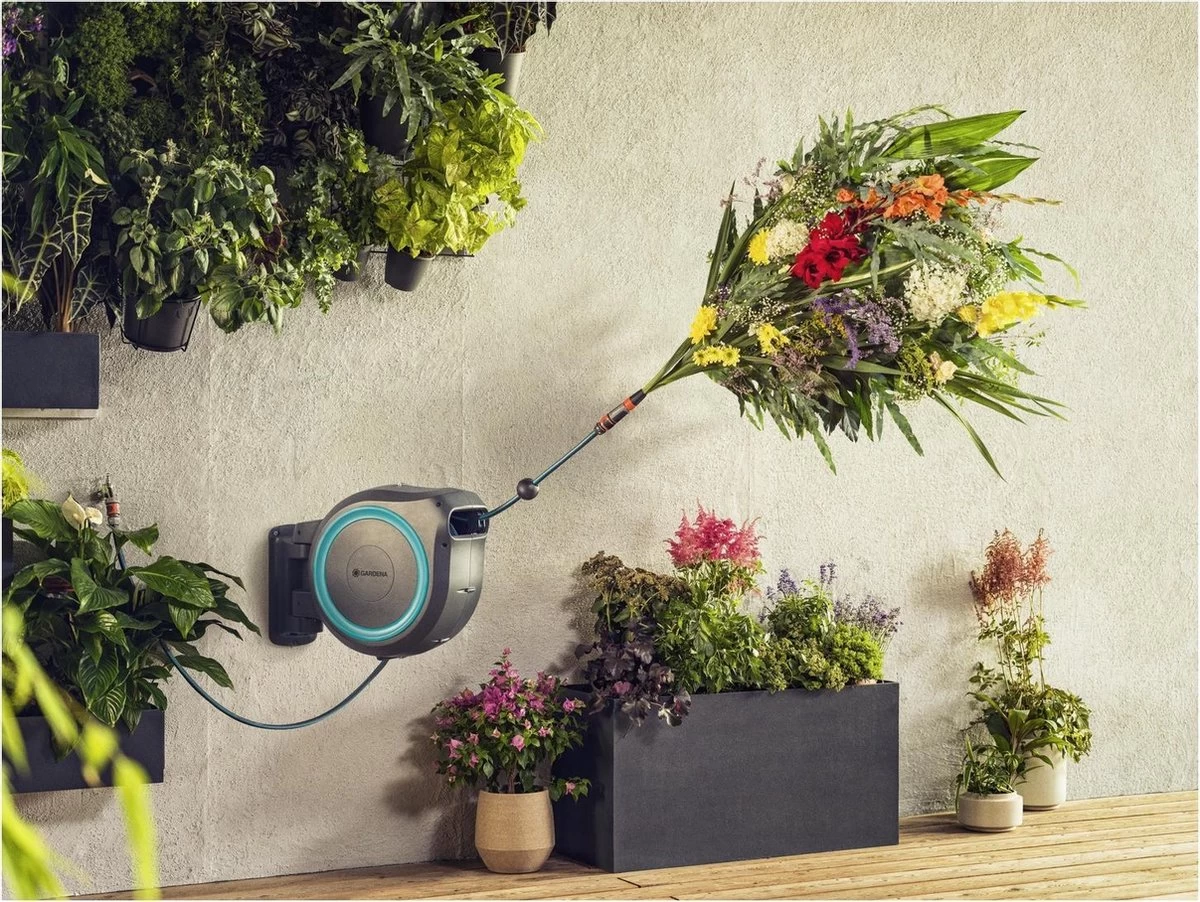 GARDENA - Wandslangenbox - RollUp XL - 35 Meter - Ø 13 Mm 13 GARDENA - Wandslangenbox - RollUp XL - 35 Meter - Ø 13 Mm - Afbeelding 11