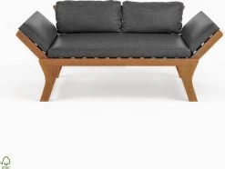 Loungebank Tuin FSC Antraciet – Makkelijk Verstelbaar Lounge Bank Balkon – Tuinbank Lounge Hardhout FSC – Perfecthomeshop -Tuin Gerelateerd 1200x905
