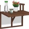 Relaxdays Balkontafel Inklapbaar - Klaptafel Balkon - Tafel Reling - Hangtafel Hout -Tuin Gerelateerd 1200x915 1
