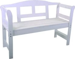 SenS-Line Friesen Tuinbank - Hout - Wit -Tuin Gerelateerd 1200x936