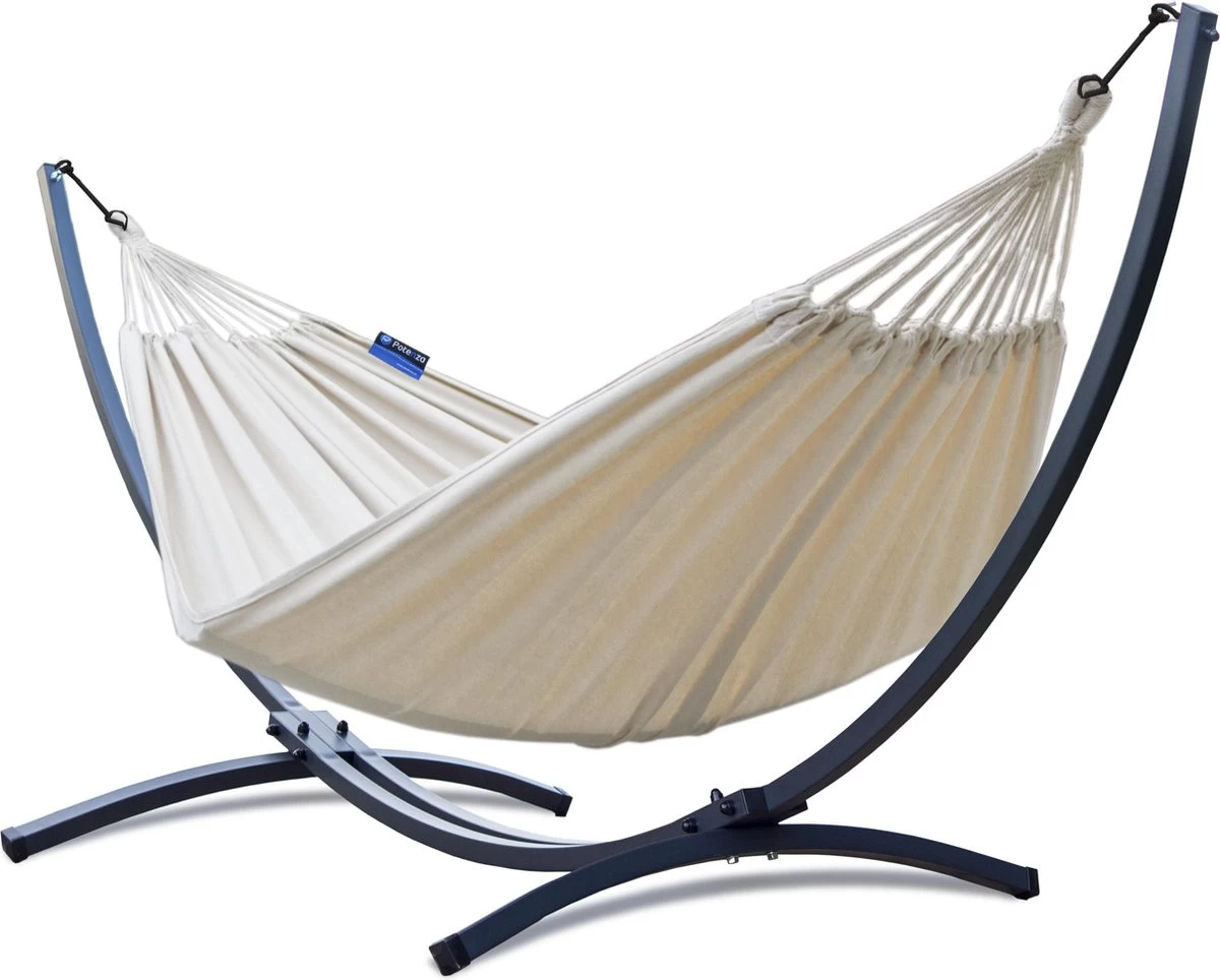 Hangmat Met Standaard – 1 Persoons – EXTRA STABIEL Frame Tot 120 Kg - Indela 3 Hangmat Met Standaard – 1 Persoons – EXTRA STABIEL Frame Tot 120 Kg - Indela