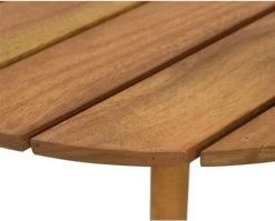 BUITEN Living Seville Lounge Tuintafel | Hardhout | 97x57cm - Ovale Tuintafel -Tuin Gerelateerd 1200x967